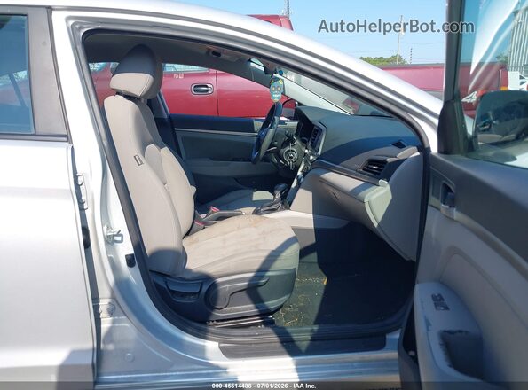 5NPD84LF4LH528021 2020 HYUNDAI ELANTRA Silver Սալոնի դիմացի տեսք