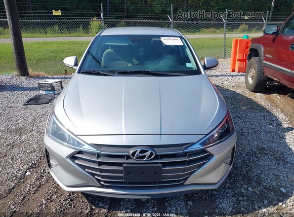 5NPD84LF4LH528021 2020 HYUNDAI ELANTRA Silver Սարքավորումների վահանակի տեսք
