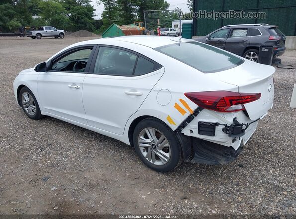 5NPD84LF4LH551170 2020 HYUNDAI ELANTRA White უკანა მარცხენა