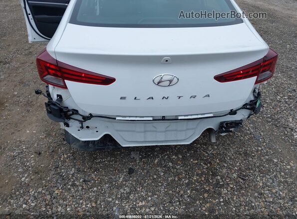 5NPD84LF4LH551170 2020 HYUNDAI ELANTRA White წინა ხედი