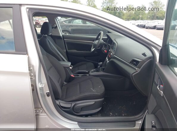 5NPD84LF4LH555901 2020 HYUNDAI ELANTRA Gray წინა სალონის ხედი