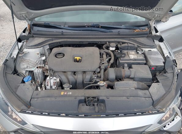 5NPD84LF4LH555901 2020 HYUNDAI ELANTRA Gray უკანა ხედი