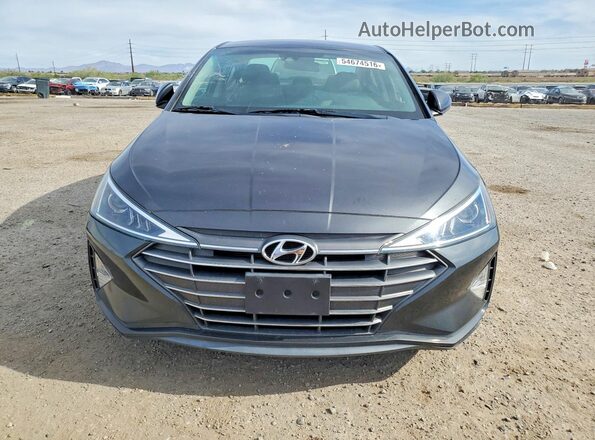 5NPD84LF4LH559303 2020 HYUNDAI ELANTRA Charcoal წინა ხედი