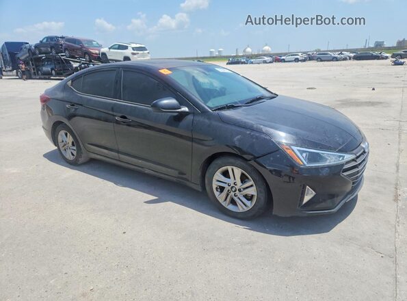 5NPD84LF4LH561827 2020 HYUNDAI ELANTRA Черный Передняя правая четверть