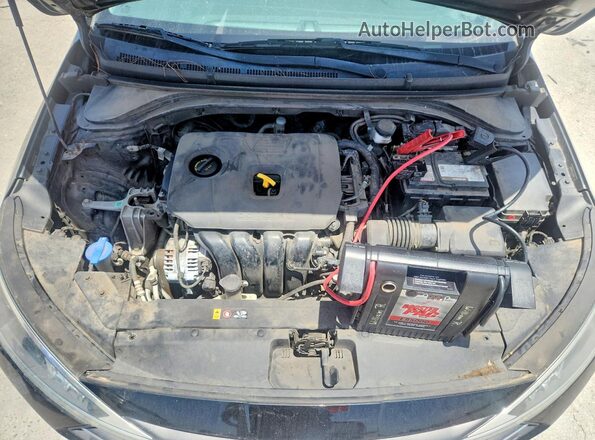 5NPD84LF4LH561827 2020 HYUNDAI ELANTRA Черный Вид задней части салона