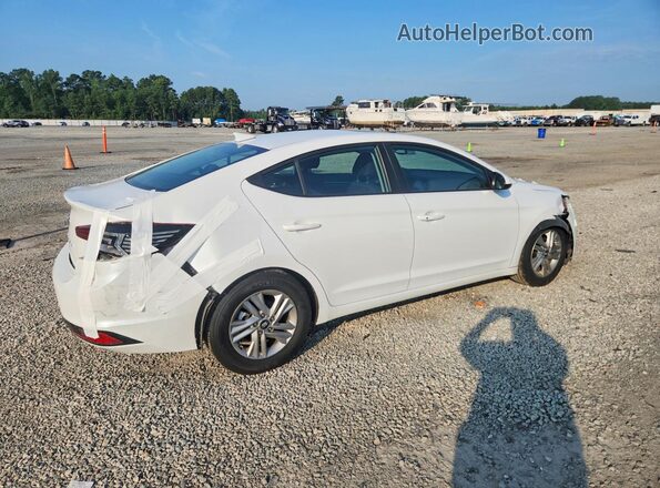 5NPD84LF4LH587554 2020 HYUNDAI ELANTRA White Trasero derecho