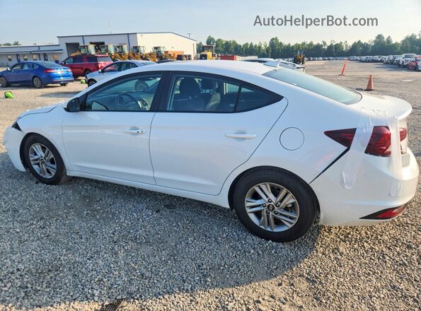 5NPD84LF4LH587554 2020 HYUNDAI ELANTRA White Trasero izquierdo