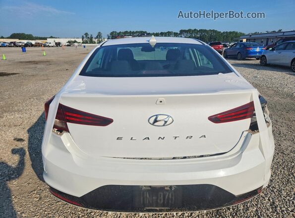 5NPD84LF4LH587554 2020 HYUNDAI ELANTRA White Vista trasera