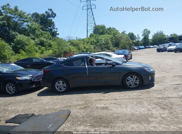 5NPD84LF4LH591782 2020 HYUNDAI ELANTRA Gray უკანა სალონის ხედი