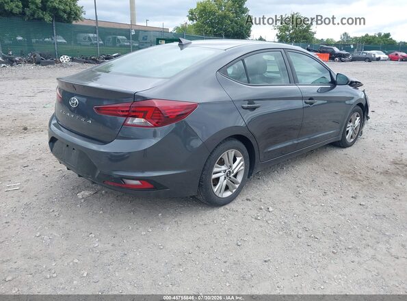 5NPD84LF4LH613084 2020 HYUNDAI ELANTRA Gray Trasero derecho