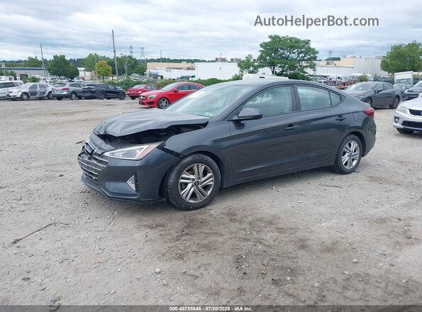 5NPD84LF4LH613084 2020 HYUNDAI ELANTRA Gray Vista tres cuartos delantera izquierda