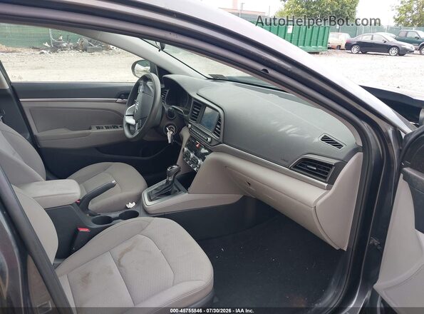 5NPD84LF4LH613084 2020 HYUNDAI ELANTRA Gray Vista interior delantera