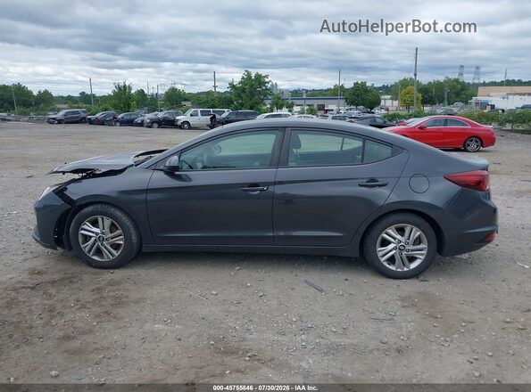 5NPD84LF4LH613084 2020 HYUNDAI ELANTRA Gray Vista interior trasera