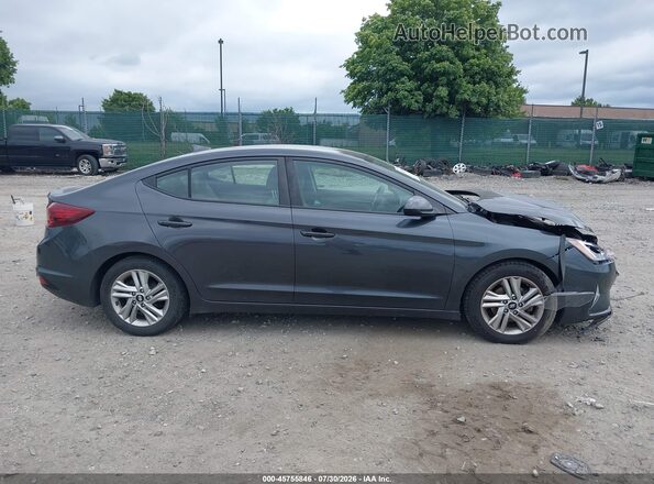 5NPD84LF4LH613084 2020 HYUNDAI ELANTRA Gray Vista del cuadro de instrumentos