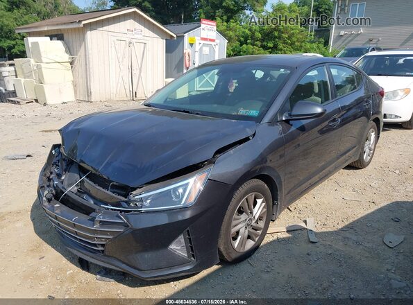 5NPD84LF4LH624294 2020 HYUNDAI ELANTRA Gray Przód lewy