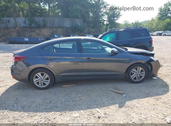 5NPD84LF4LH624294 2020 HYUNDAI ELANTRA Gray Widok wnętrza z tyłu