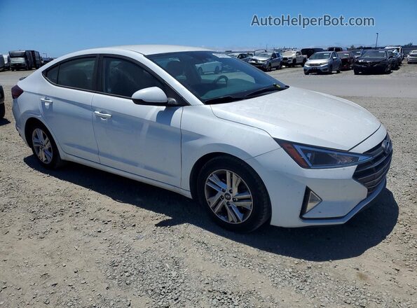 5NPD84LF4LH628619 2020 HYUNDAI ELANTRA White Front right