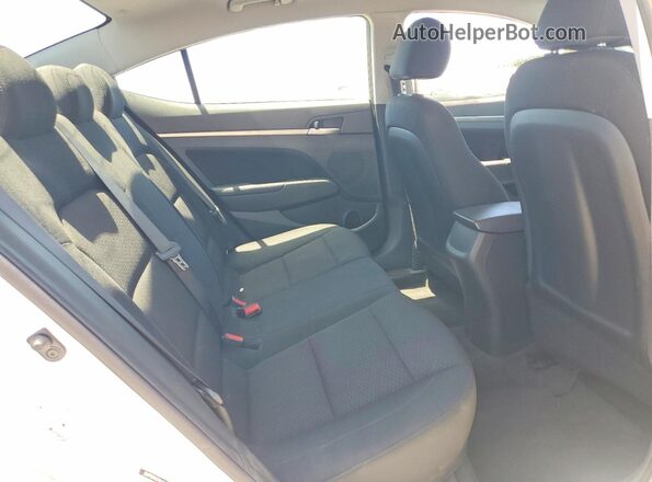 5NPD84LF4LH628619 2020 HYUNDAI ELANTRA White Rear seats view