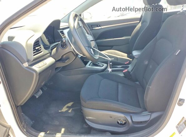 5NPD84LF4LH628619 2020 HYUNDAI ELANTRA White Front interior view