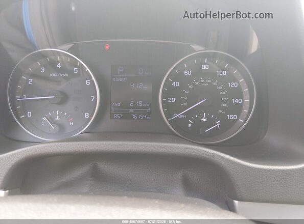 5NPD84LF5HH004383 2017 HYUNDAI ELANTRA Light Blue Вид задніх сидінь