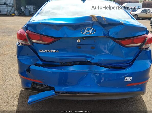 5NPD84LF5HH004383 2017 HYUNDAI ELANTRA Light Blue Вид спереду