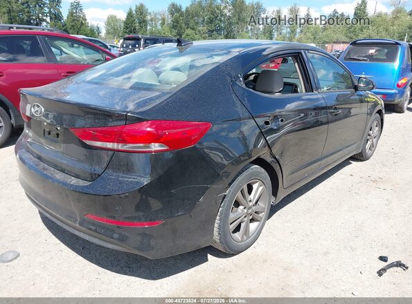 5NPD84LF5HH004433 2017 HYUNDAI ELANTRA Черный Задняя правая четверть