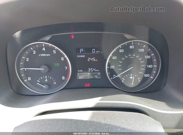 5NPD84LF5HH004433 2017 HYUNDAI ELANTRA Черный Вид задних сидений