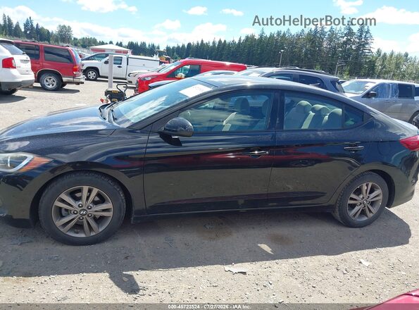 5NPD84LF5HH004433 2017 HYUNDAI ELANTRA Черный Панорамный вид салона 360°