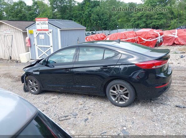 5NPD84LF5HH024388 2017 HYUNDAI ELANTRA Black Widok wnętrza 360 stopni