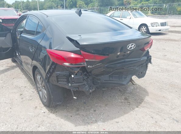 5NPD84LF5HH025718 2017 HYUNDAI ELANTRA Black წინა ხედი