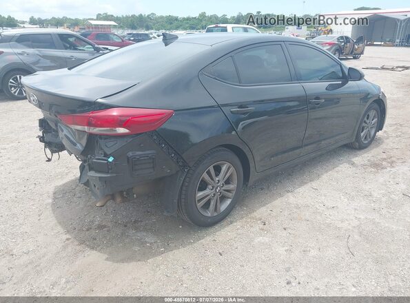 5NPD84LF5HH025718 2017 HYUNDAI ELANTRA Black უკანა მარჯვენა