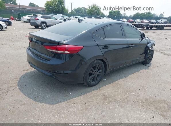 5NPD84LF5HH026612 2017 HYUNDAI ELANTRA Black Rear right