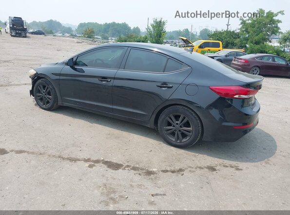 5NPD84LF5HH026612 2017 HYUNDAI ELANTRA Black Rear left