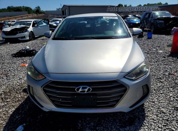 5NPD84LF5HH033396 2017 HYUNDAI ELANTRA Silver Front view