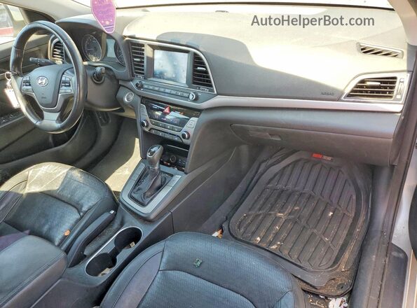 5NPD84LF5HH033396 2017 HYUNDAI ELANTRA Silver Dashboard view
