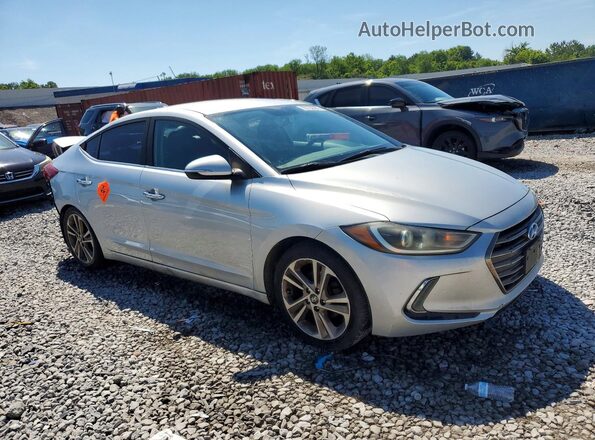 5NPD84LF5HH033396 2017 HYUNDAI ELANTRA Silver Front right