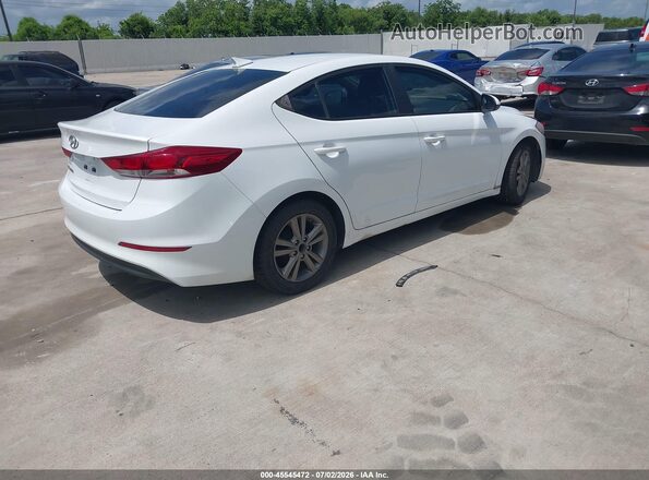 5NPD84LF5HH038355 2017 HYUNDAI ELANTRA White Задня права чверть