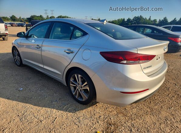 5NPD84LF5HH060792 2017 HYUNDAI ELANTRA Silver Rear left