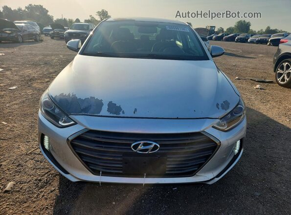 5NPD84LF5HH060792 2017 HYUNDAI ELANTRA Silver Front view