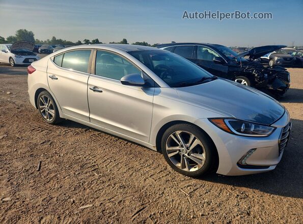 5NPD84LF5HH060792 2017 HYUNDAI ELANTRA Silver Front right