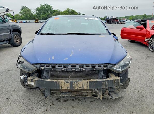 5NPD84LF5HH078516 2017 HYUNDAI ELANTRA Blue Widok z przodu