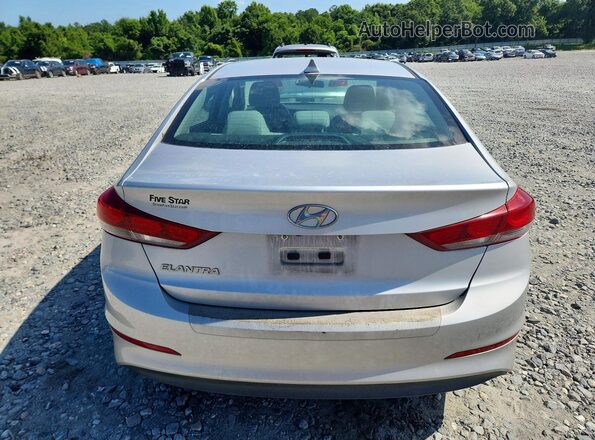 5NPD84LF5HH089306 2017 HYUNDAI ELANTRA Silver უკანა ხედი