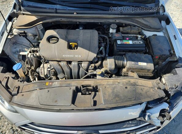 5NPD84LF5HH089306 2017 HYUNDAI ELANTRA Silver უკანა სალონის ხედი