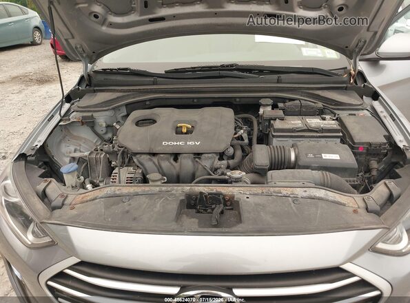 5NPD84LF5HH090939 2017 HYUNDAI ELANTRA Silver უკანა ხედი