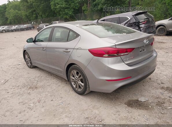 5NPD84LF5HH090939 2017 HYUNDAI ELANTRA Silver უკანა მარცხენა