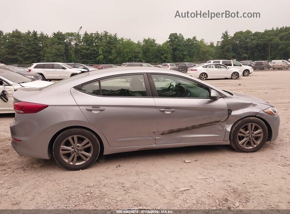 5NPD84LF5HH090939 2017 HYUNDAI ELANTRA Silver უკანა სალონის ხედი