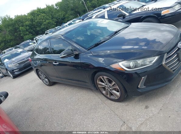 5NPD84LF5HH097812 2017 HYUNDAI ELANTRA Black Vista interior trasera