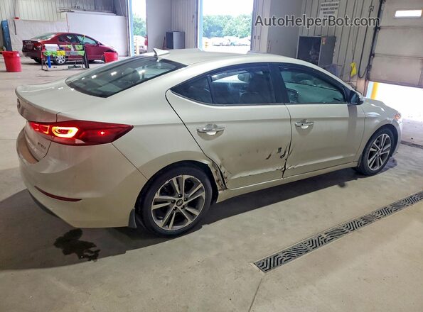 5NPD84LF5HH105715 2017 HYUNDAI ELANTRA Beige Tył prawy