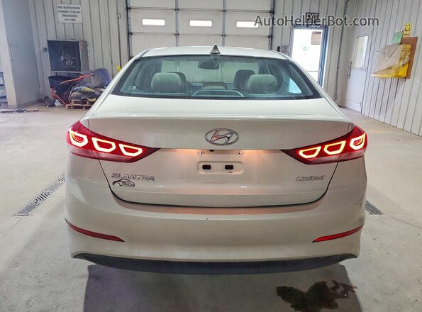 5NPD84LF5HH105715 2017 HYUNDAI ELANTRA Beige Widok z tyłu