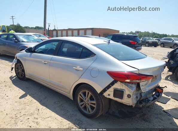 5NPD84LF5HH128766 2017 HYUNDAI ELANTRA Серебряный Задняя левая четверть